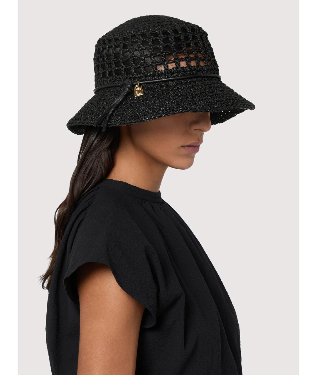 COCCINELLE Черная шляпа, фото 2