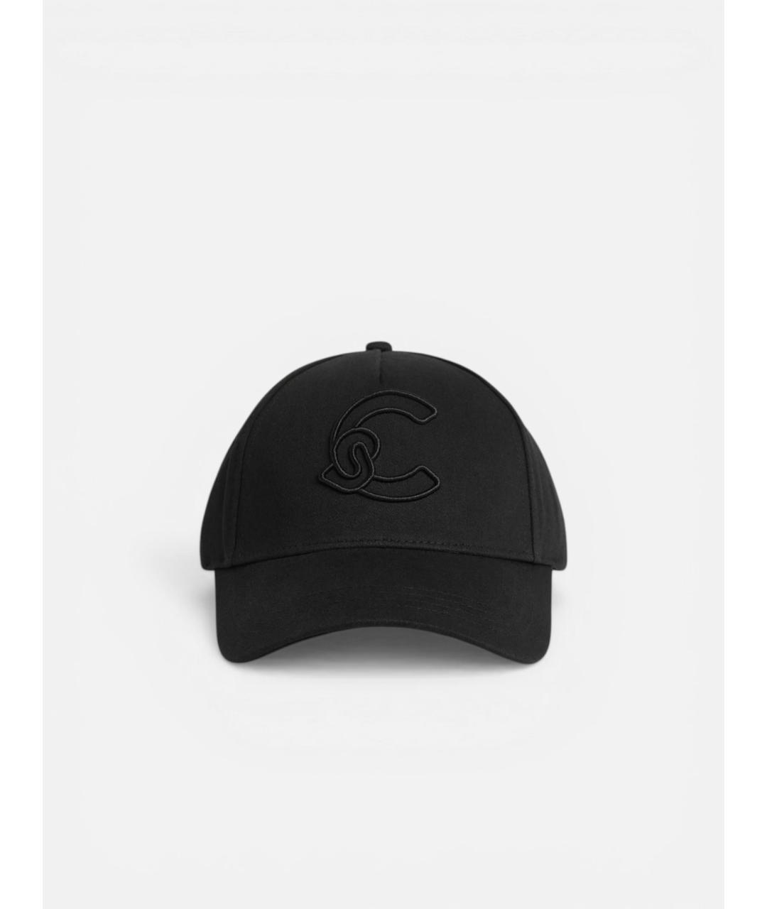 COCCINELLE Черная хлопковая кепка, фото 3