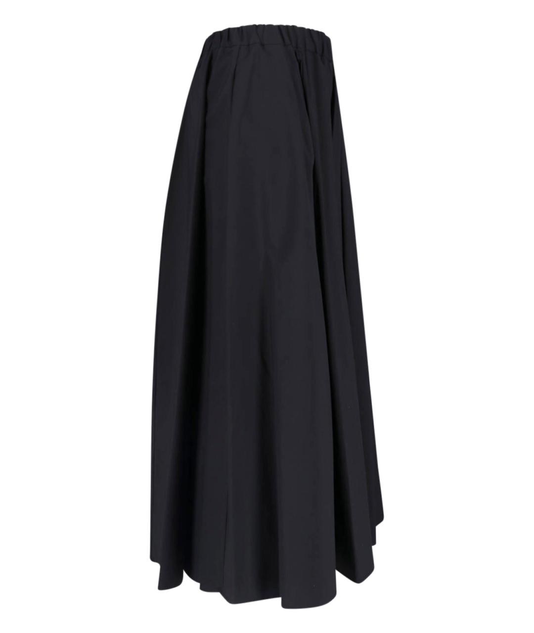 ASPESI Черная хлопковая юбка миди, фото 3