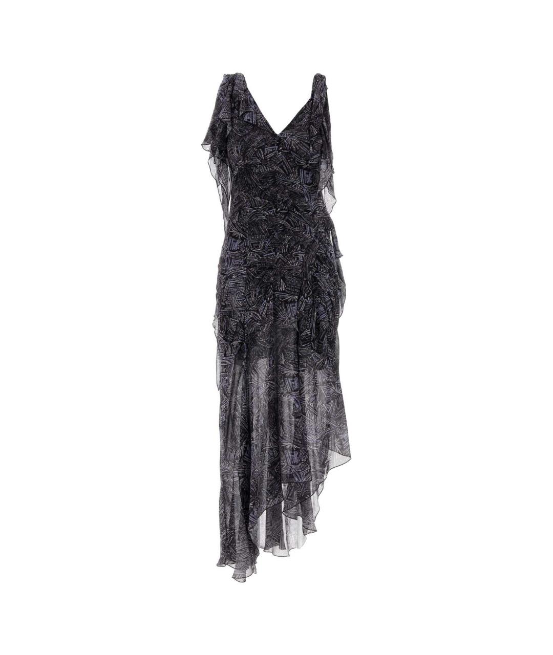 ISABEL MARANT Мульти шелковое вечернее платье, фото 1