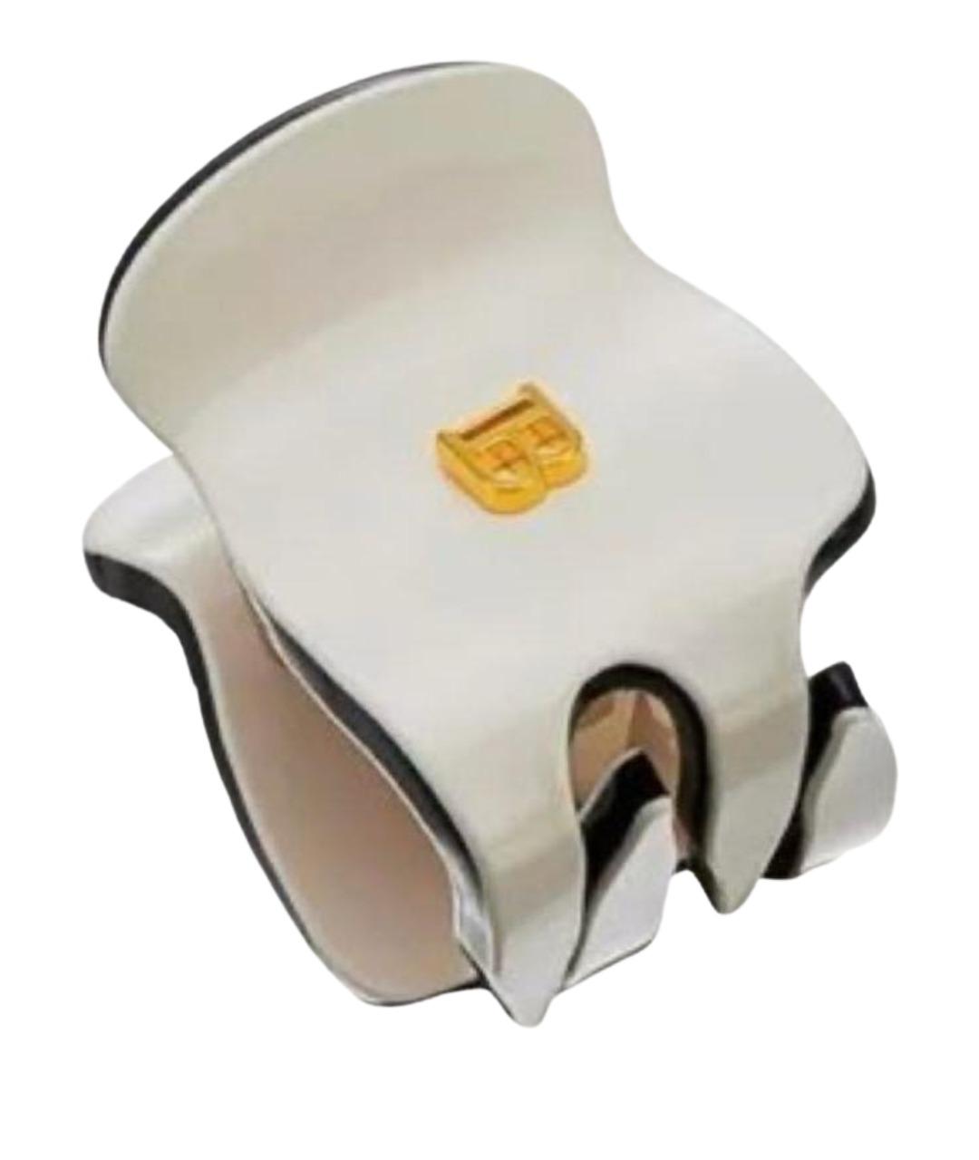 BALMAIN Белая заколка, фото 1