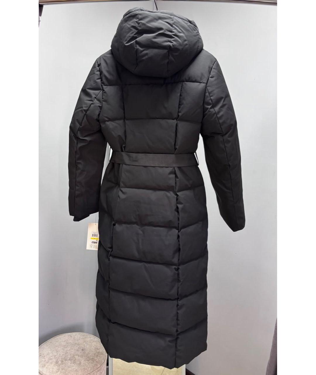 DKNY Черный полиэстеровый пуховик, фото 2