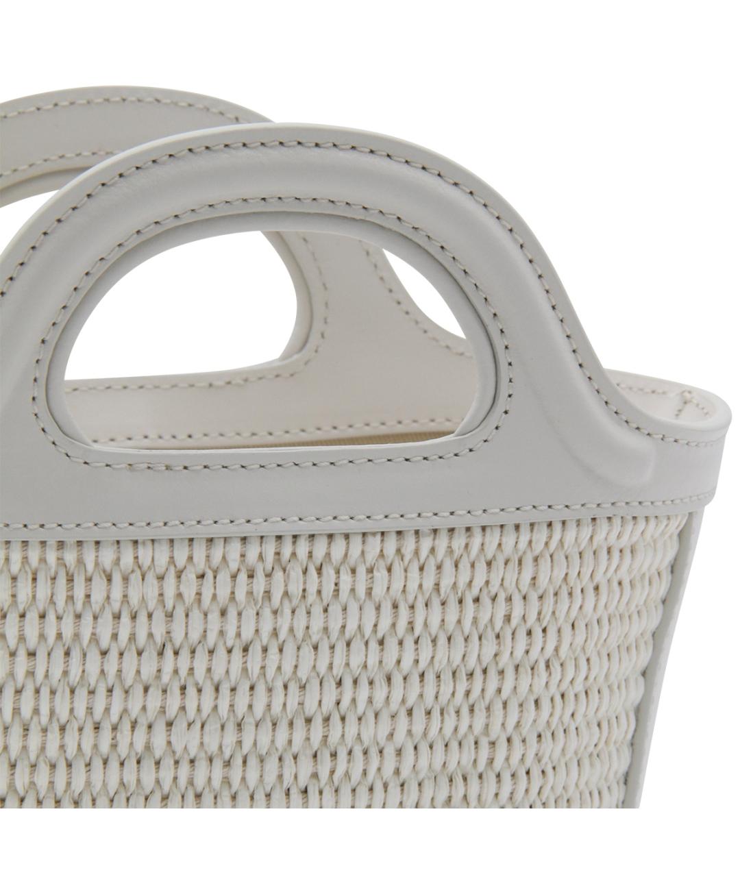 MARNI Белая сумка тоут, фото 4