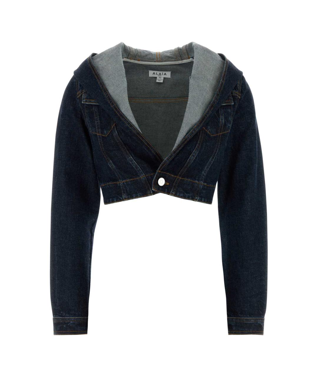 ALAIA Синяя хлопковая куртка, фото 1