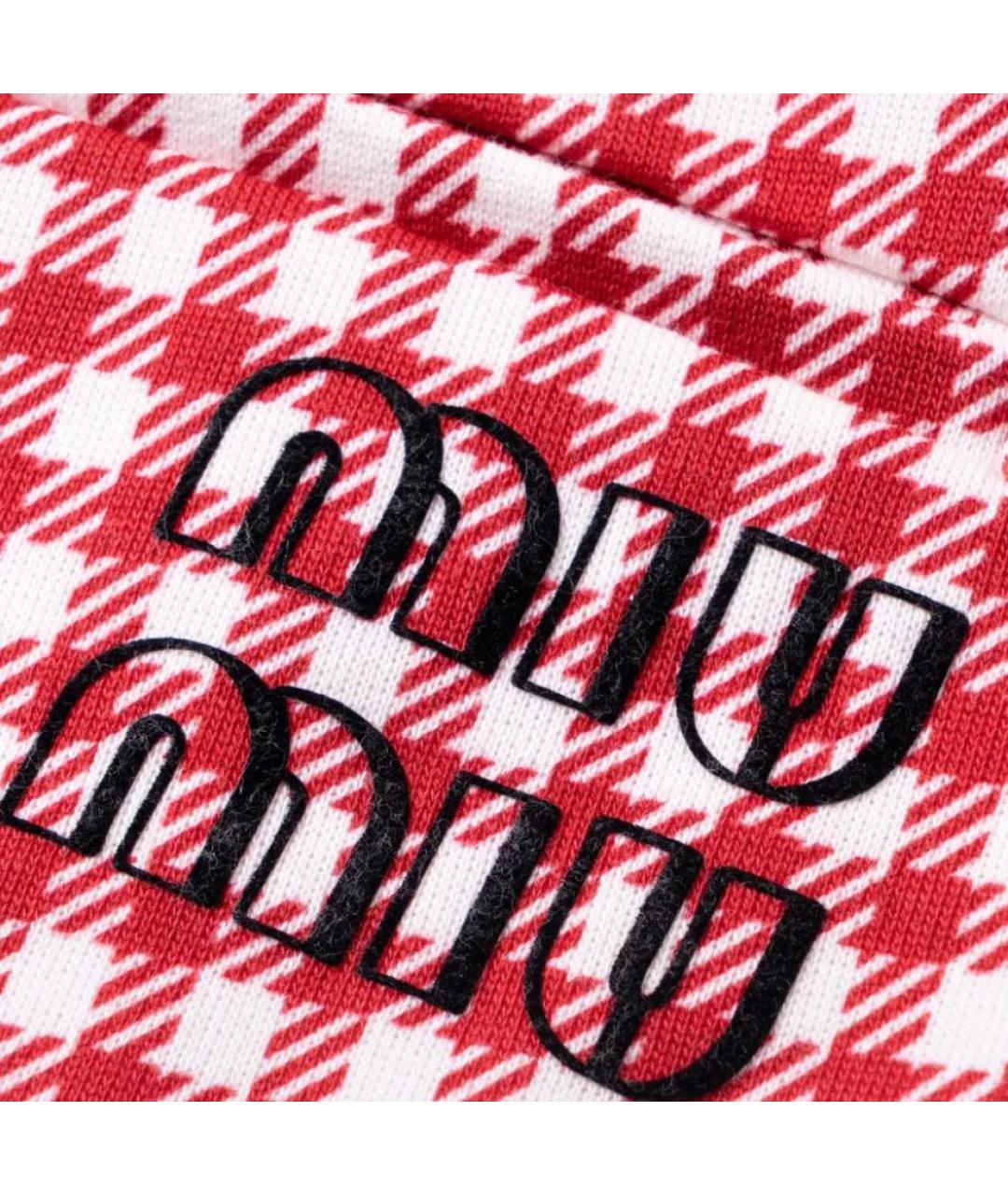 MIU MIU Хлопковые шорты, фото 3