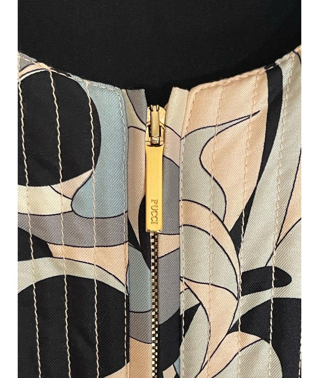 EMILIO PUCCI Мульти шелковая куртка, фото 4