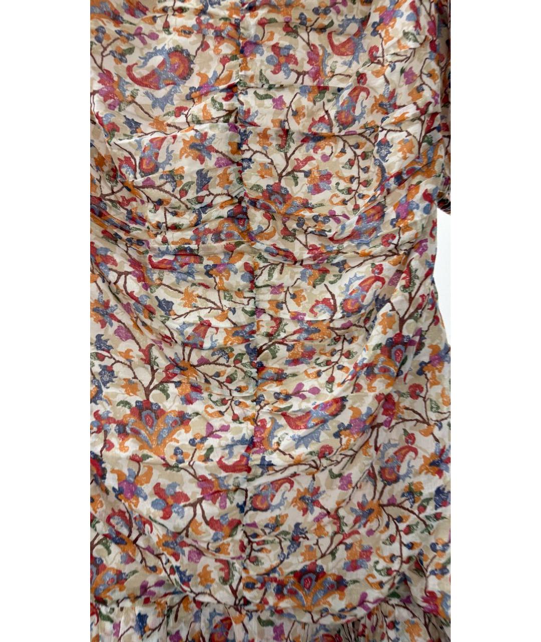 ISABEL MARANT Мульти хлопковое повседневное платье, фото 4