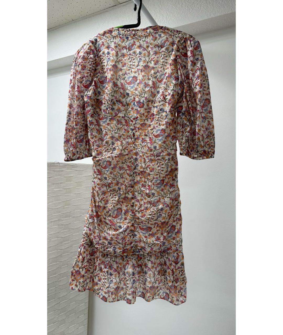 ISABEL MARANT Мульти хлопковое повседневное платье, фото 2