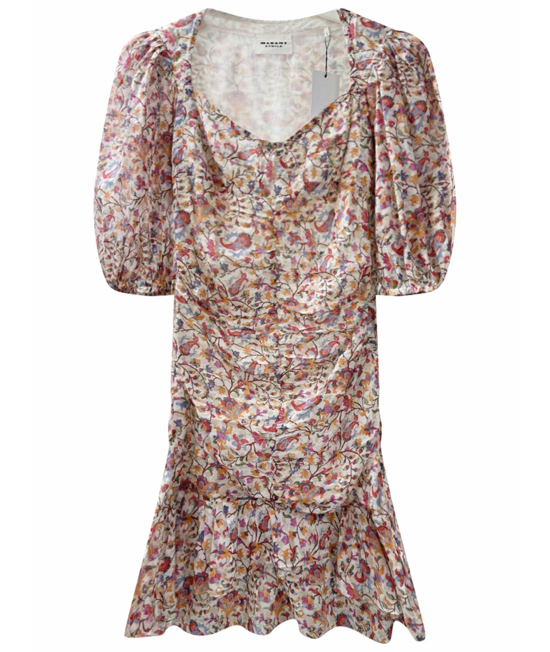 ISABEL MARANT Мульти хлопковое повседневное платье, фото 1
