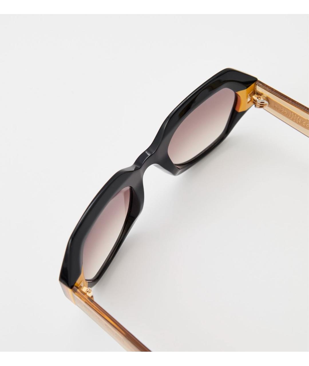 ETRO Черные пластиковые солнцезащитные очки, фото 4