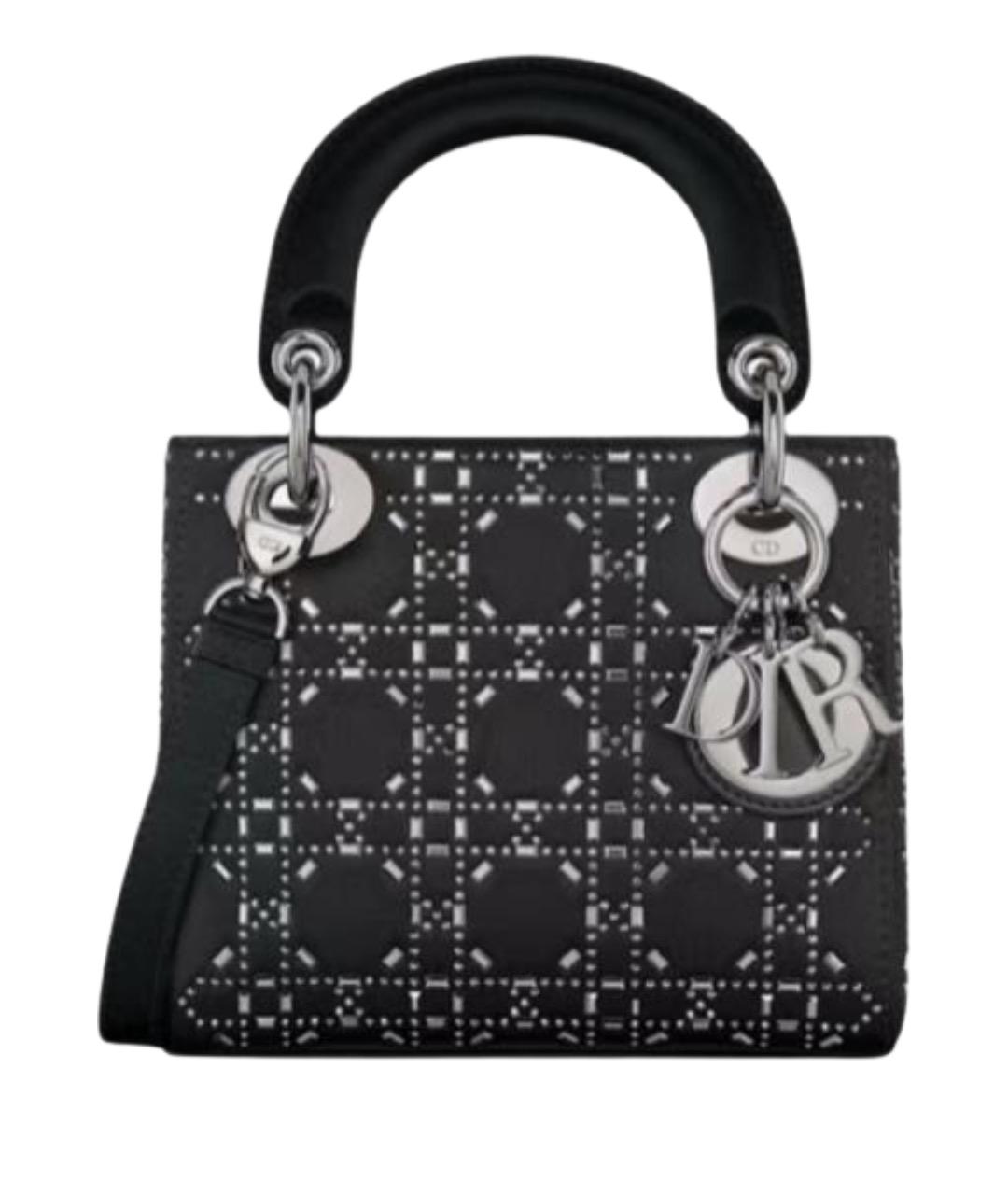 CHRISTIAN DIOR Черная сумка с короткими ручками, фото 1