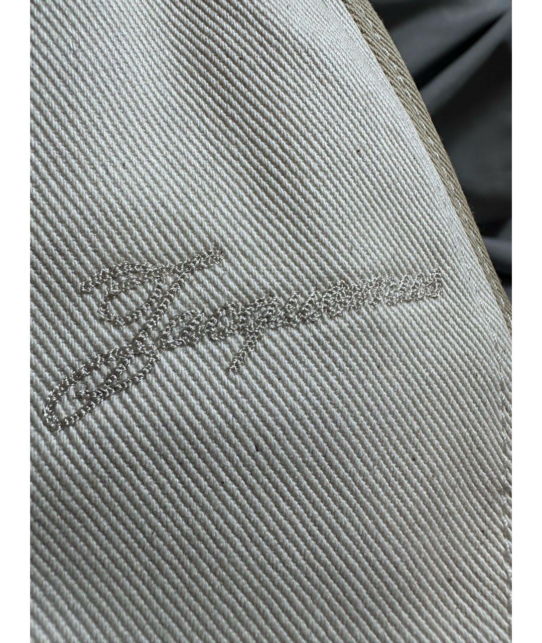 JACQUEMUS Бежевая хлопковая шляпа, фото 4