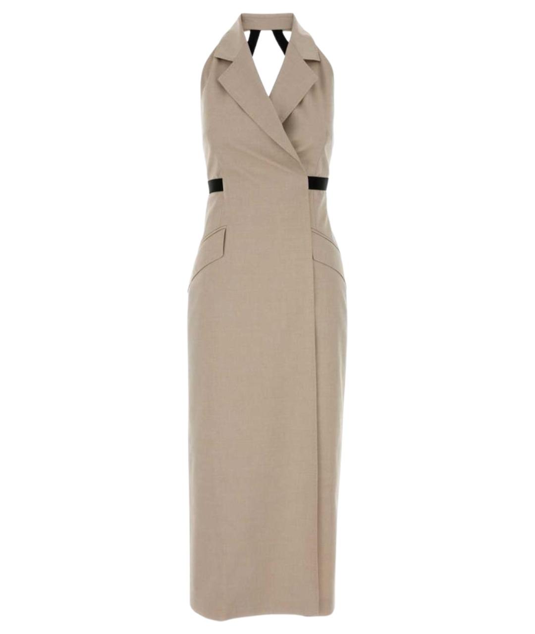 MAX MARA Бежевое платье, фото 1