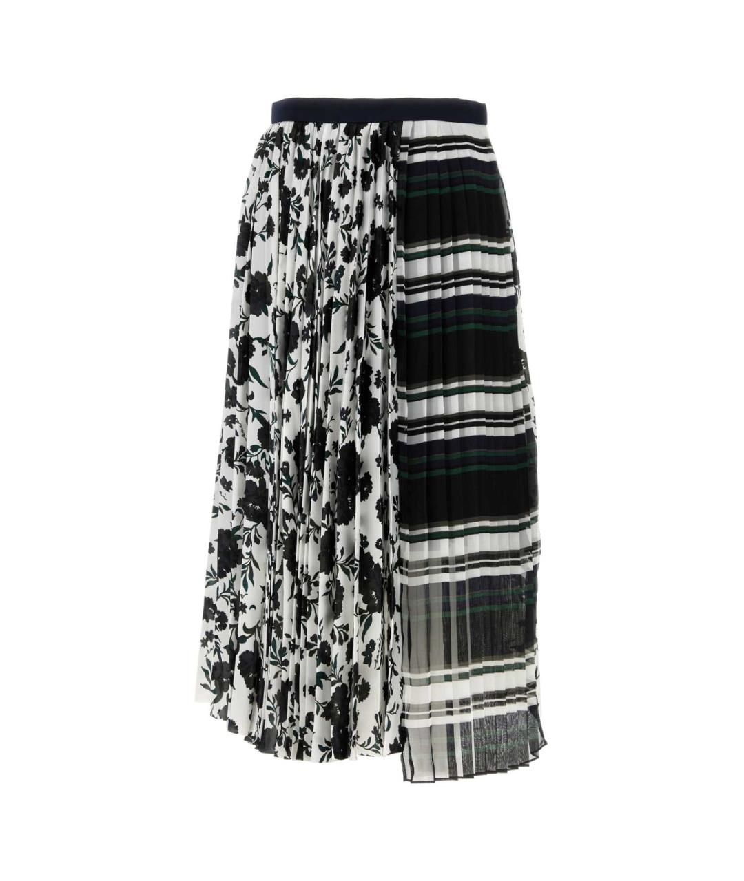 SACAI Мульти полиэстеровая юбка миди, фото 1