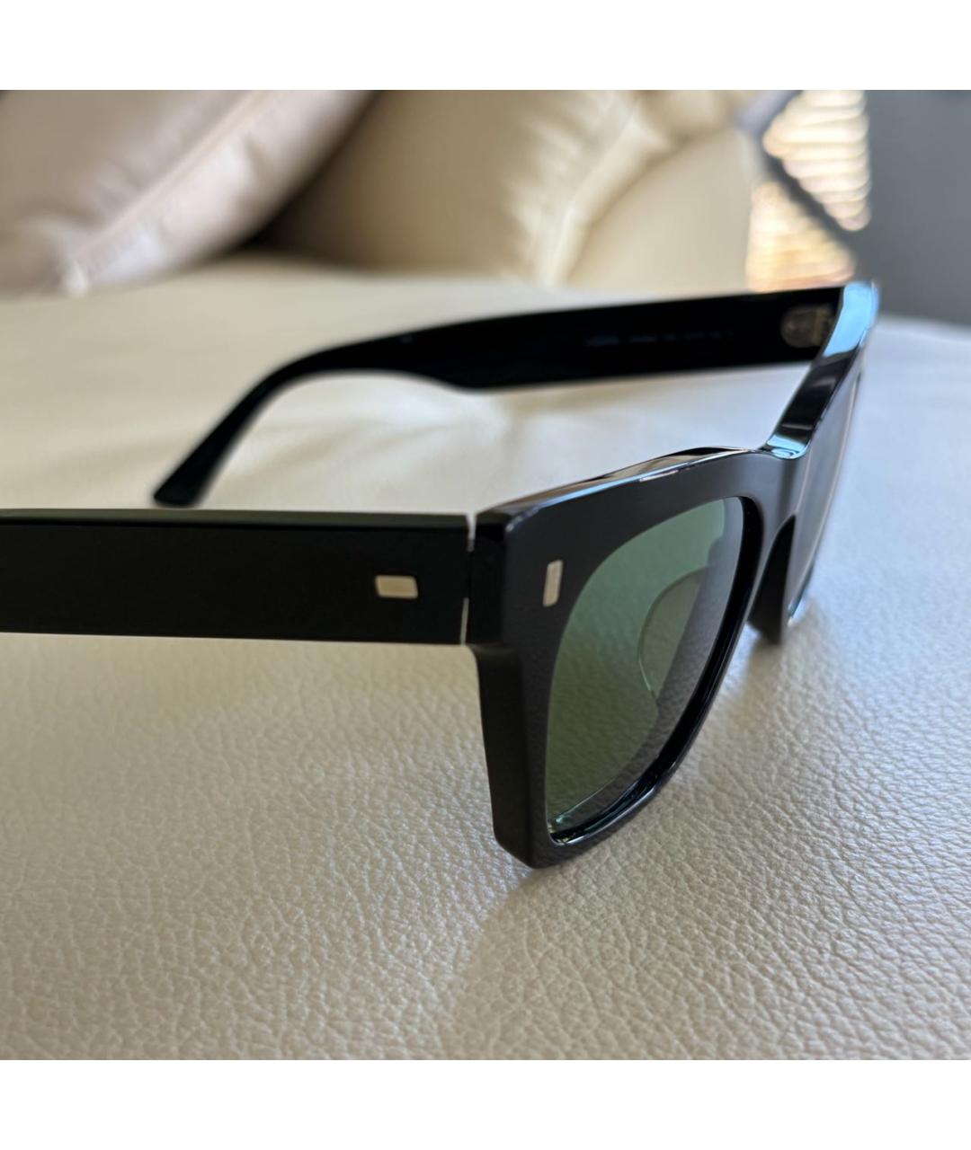 CELINE Черные пластиковые солнцезащитные очки, фото 2