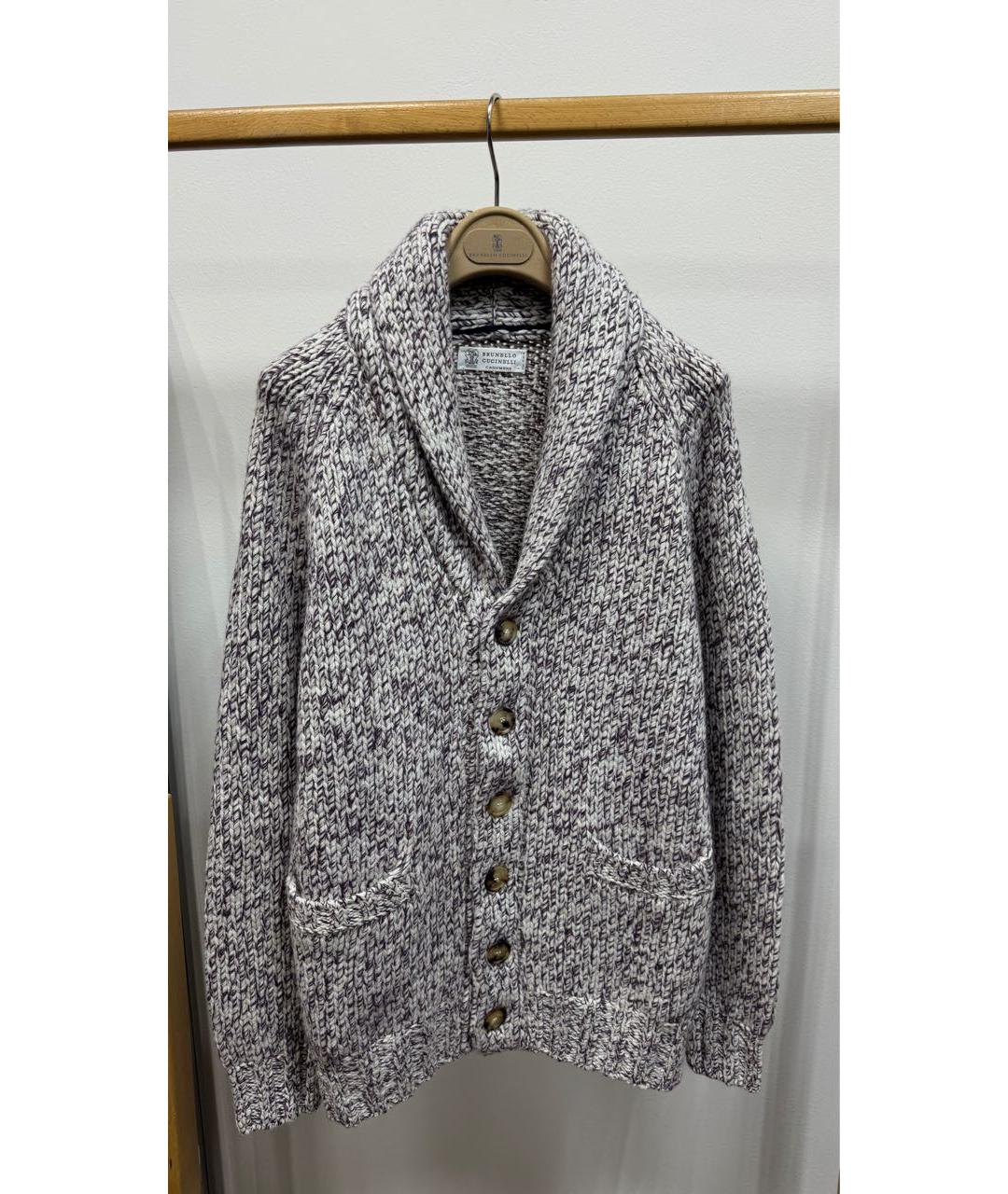 BRUNELLO CUCINELLI Шерстяной кардиган, фото 6