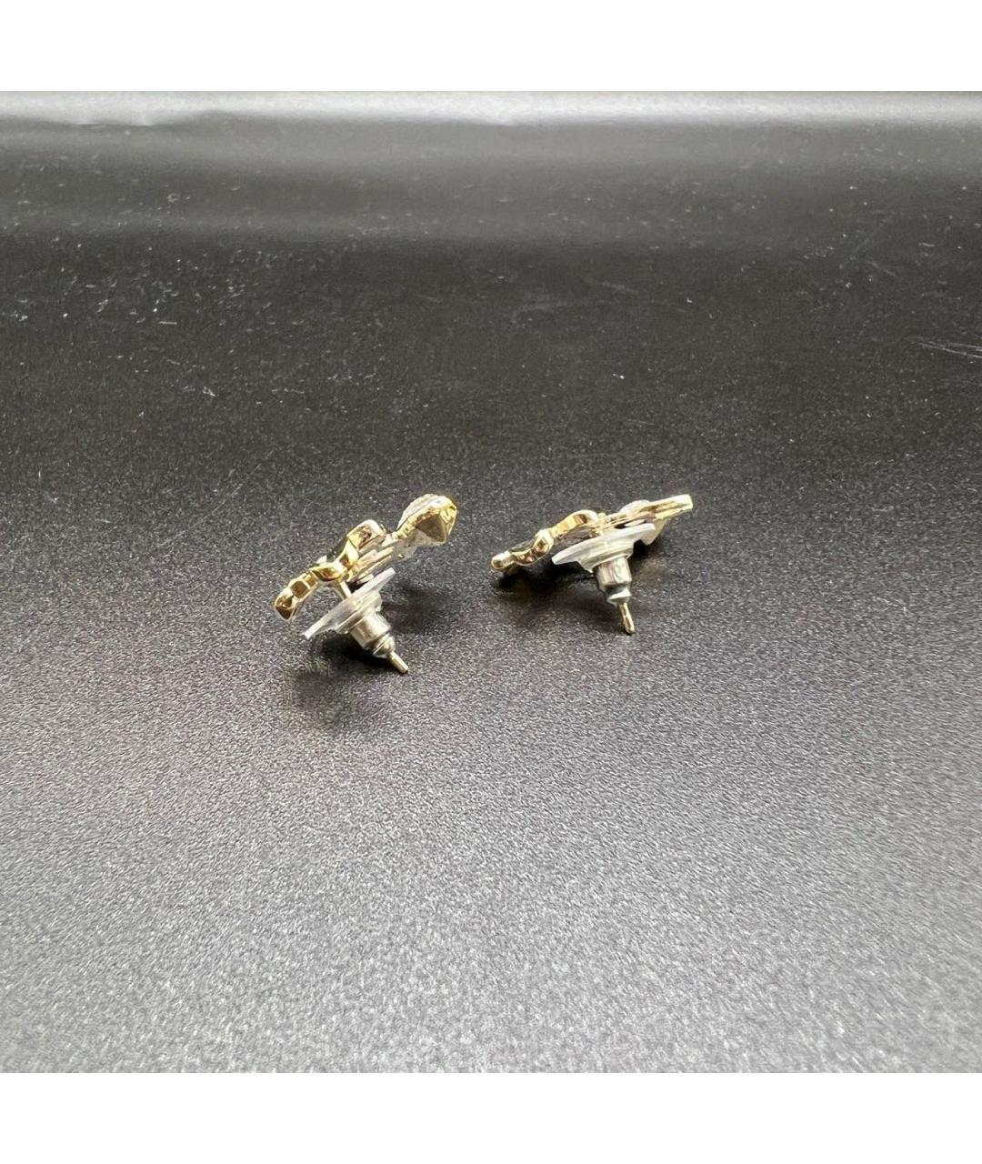 CHANEL Золотые серьги, фото 4