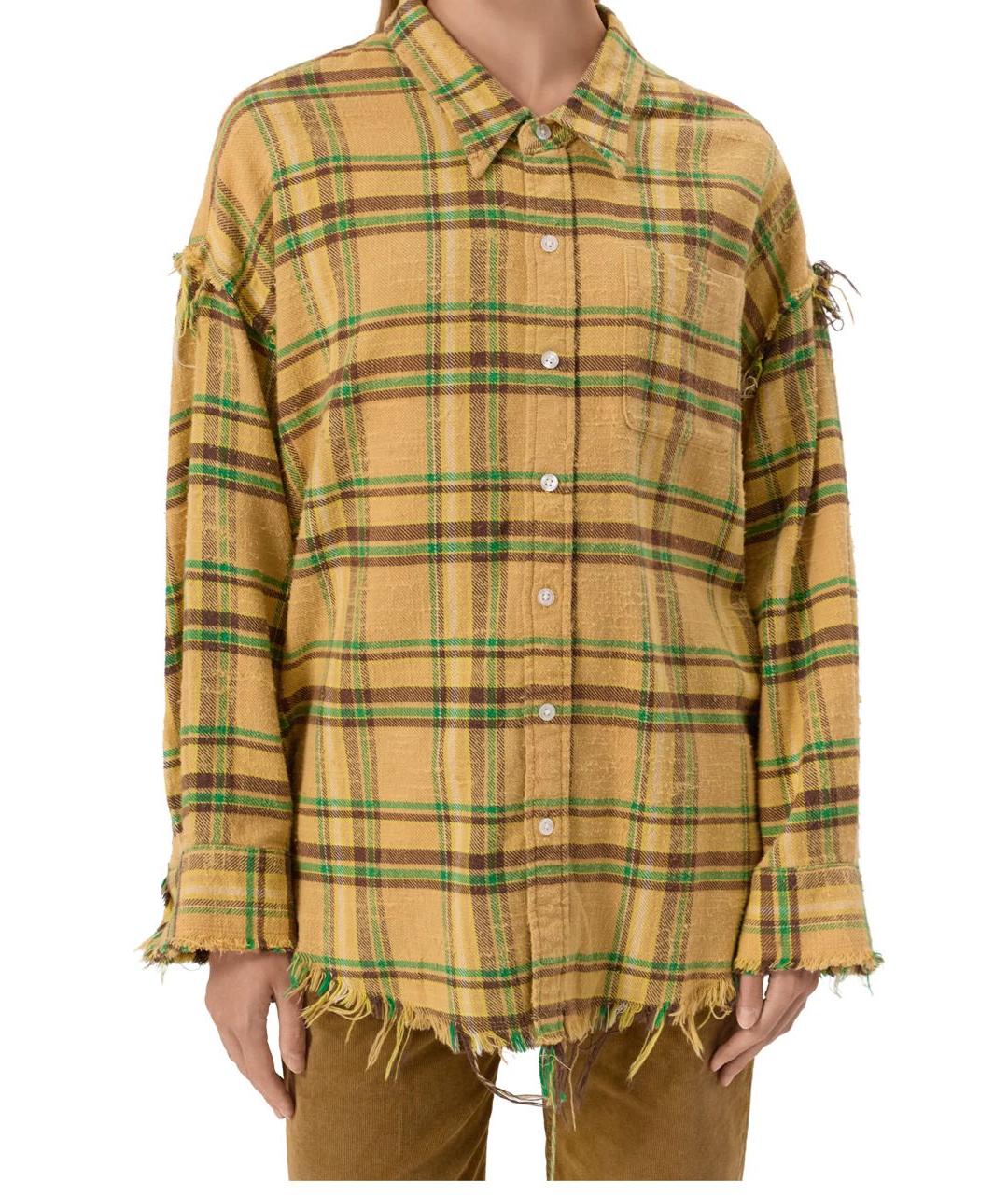 R13 Горчичная рубашка, фото 2