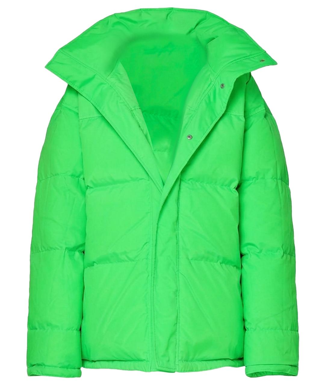 VETEMENTS Салатовый пуховик, фото 10