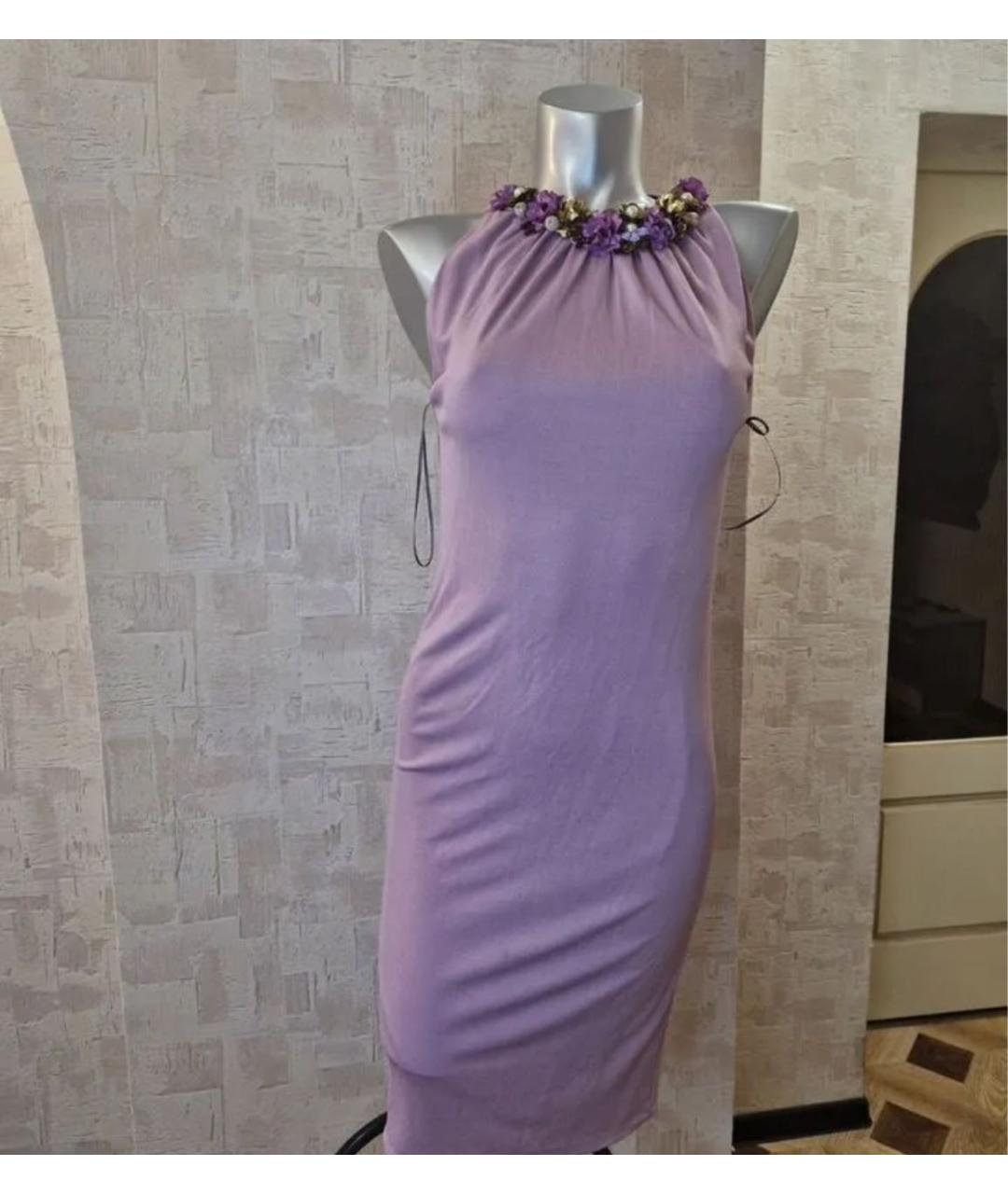 GUCCI Розовое коктейльное платье, фото 9