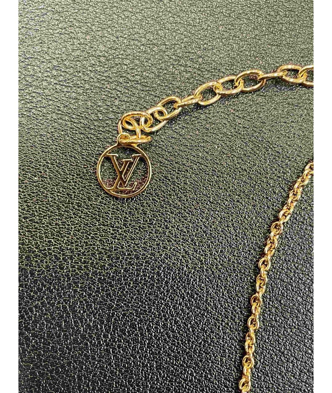LOUIS VUITTON Золотое колье, фото 5