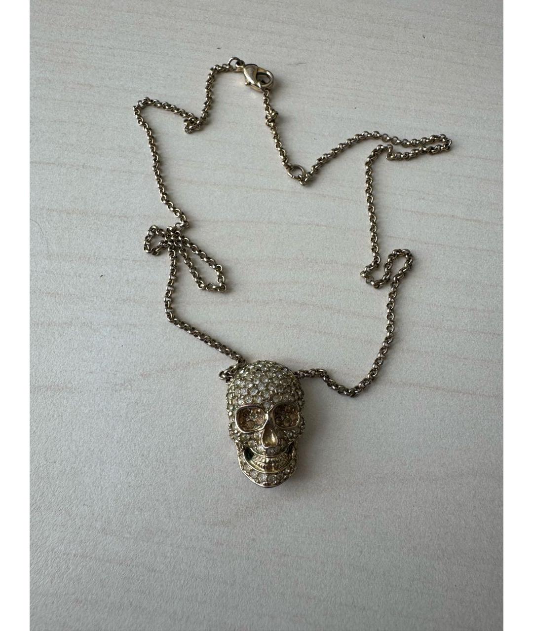 PHILIPP PLEIN Золотая металлическая подвеска, фото 3