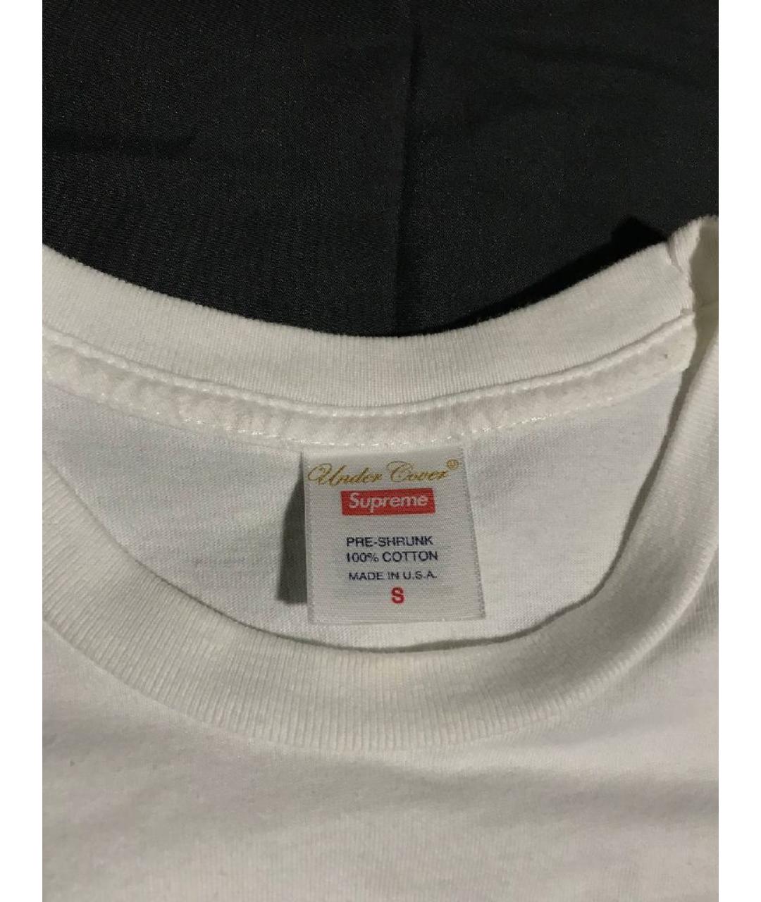 UNDERCOVER Белая хлопковая футболка, фото 3