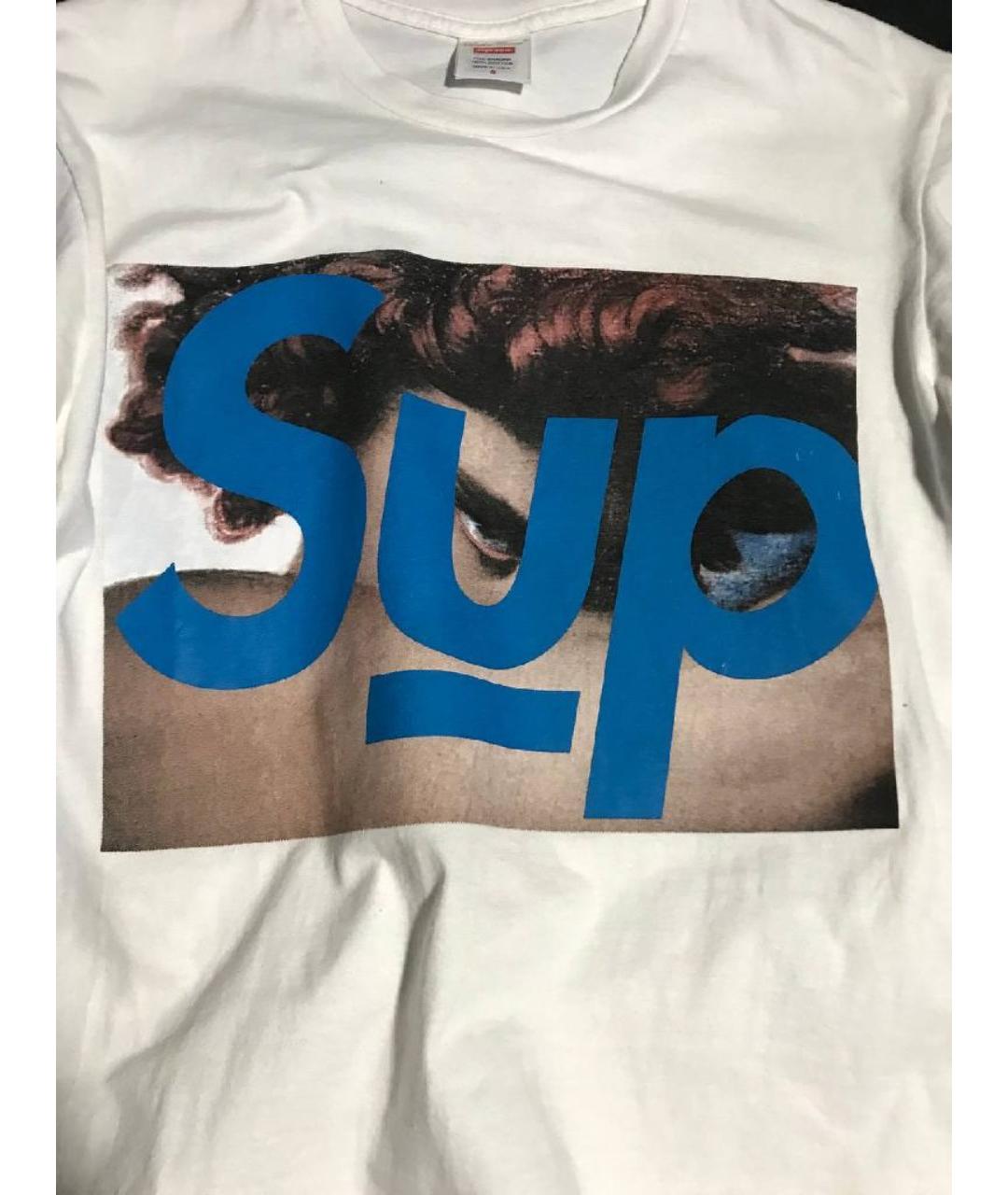 UNDERCOVER Белая хлопковая футболка, фото 4