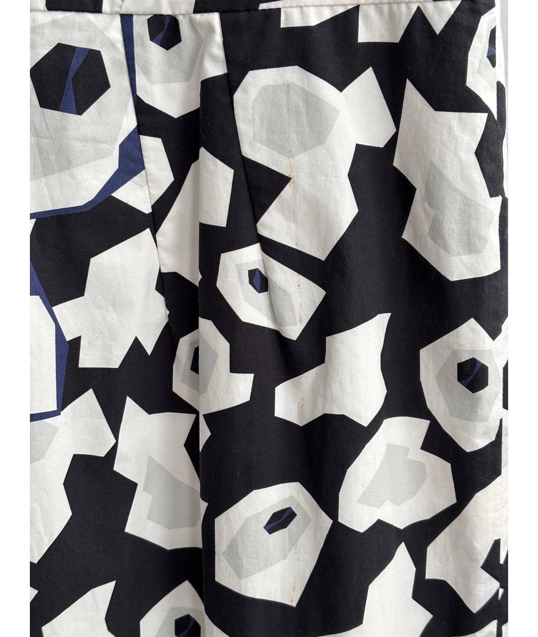 JIL SANDER Мульти хлопковое повседневное платье, фото 8