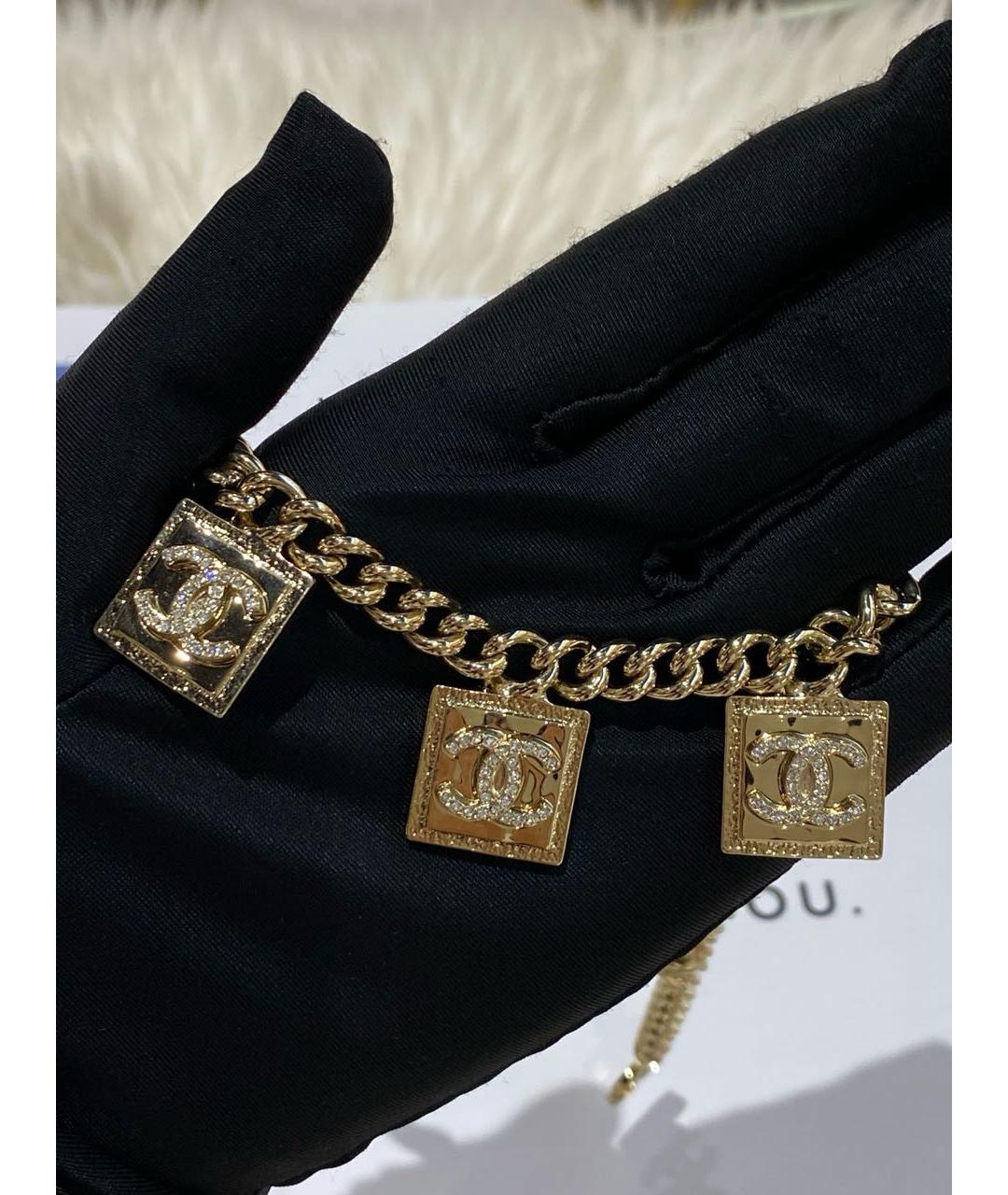 CHANEL Золотое колье, фото 3