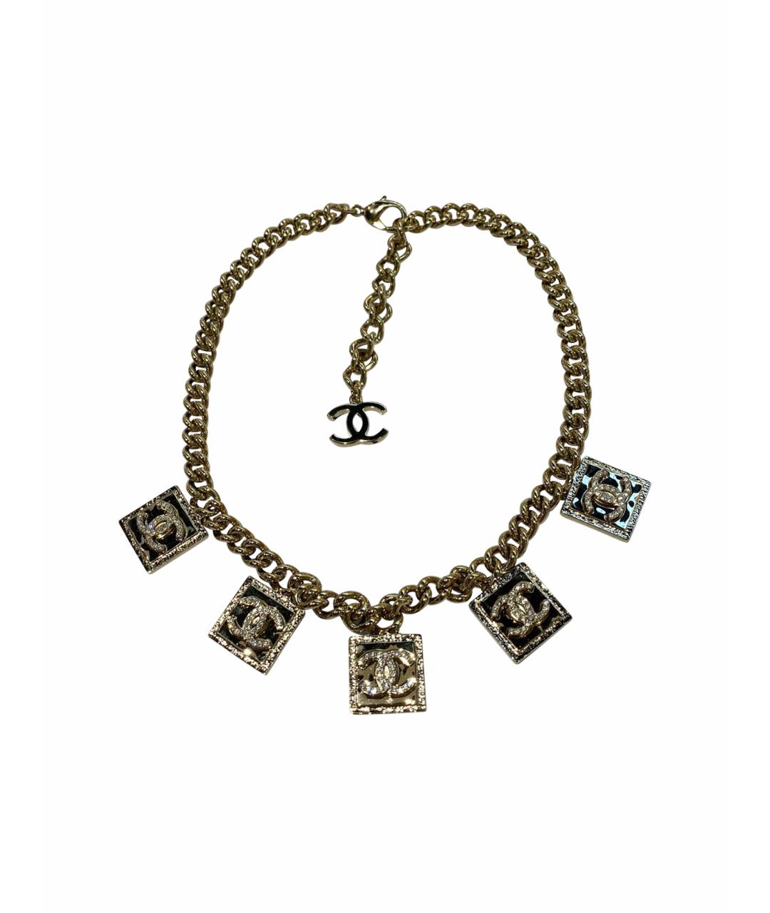 CHANEL Золотое колье, фото 1