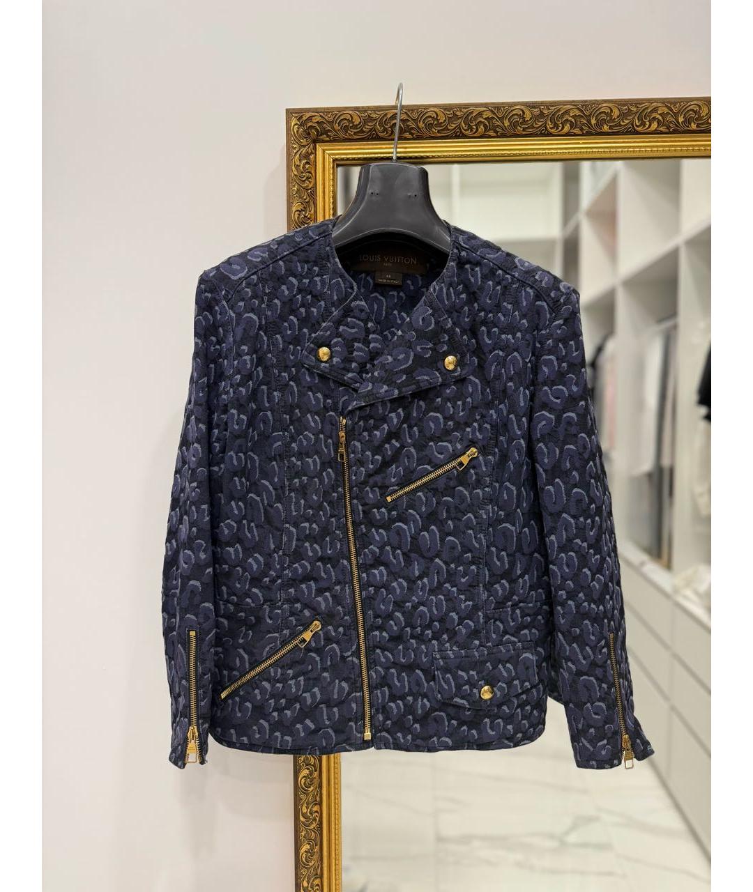 LOUIS VUITTON Темно-синий жакет/пиджак, фото 9