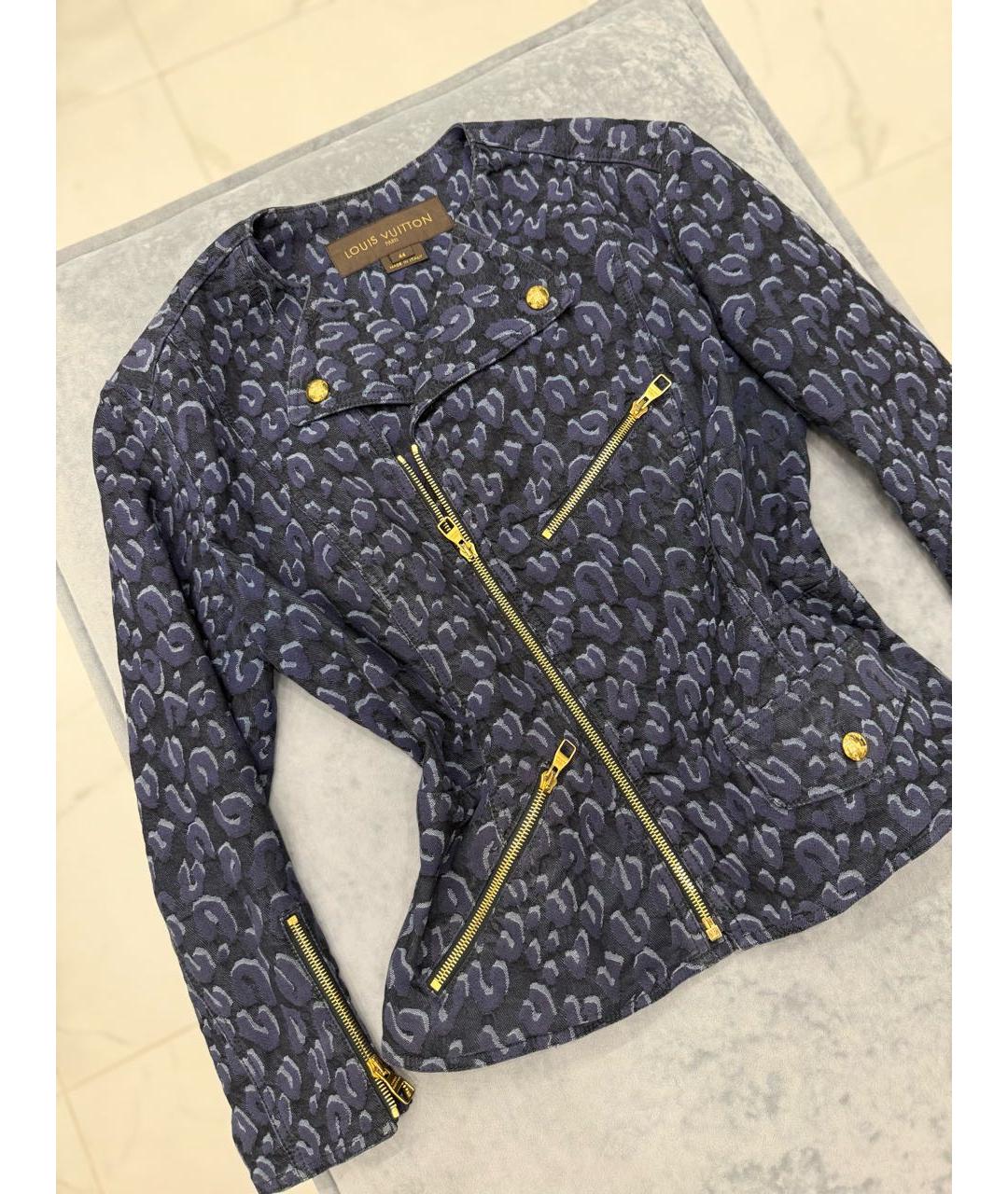 LOUIS VUITTON Темно-синий жакет/пиджак, фото 2
