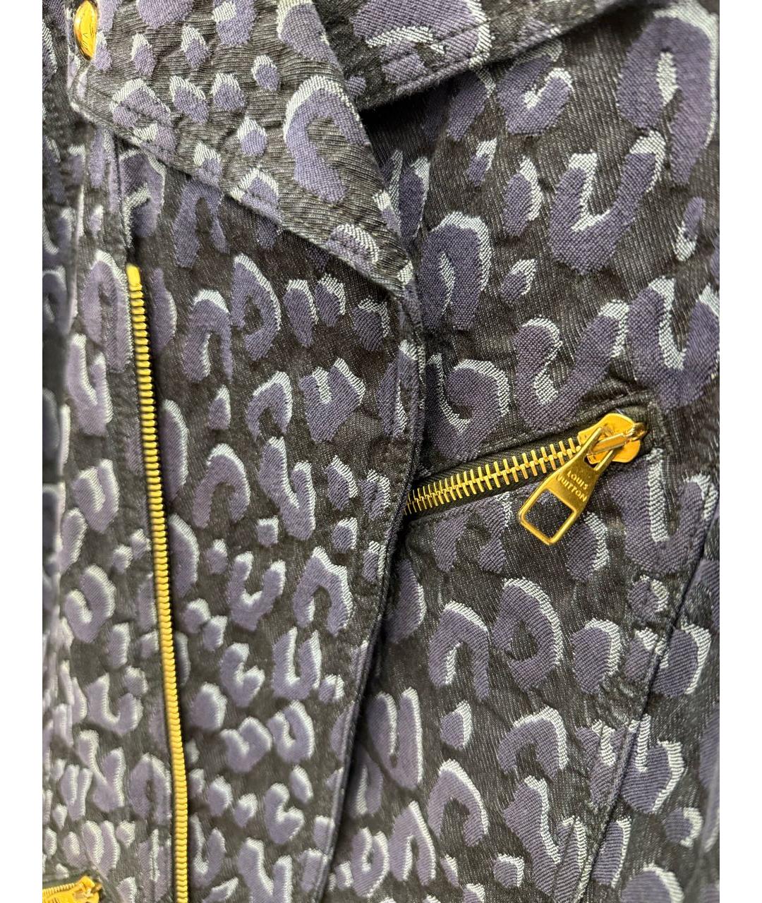 LOUIS VUITTON Темно-синий жакет/пиджак, фото 8