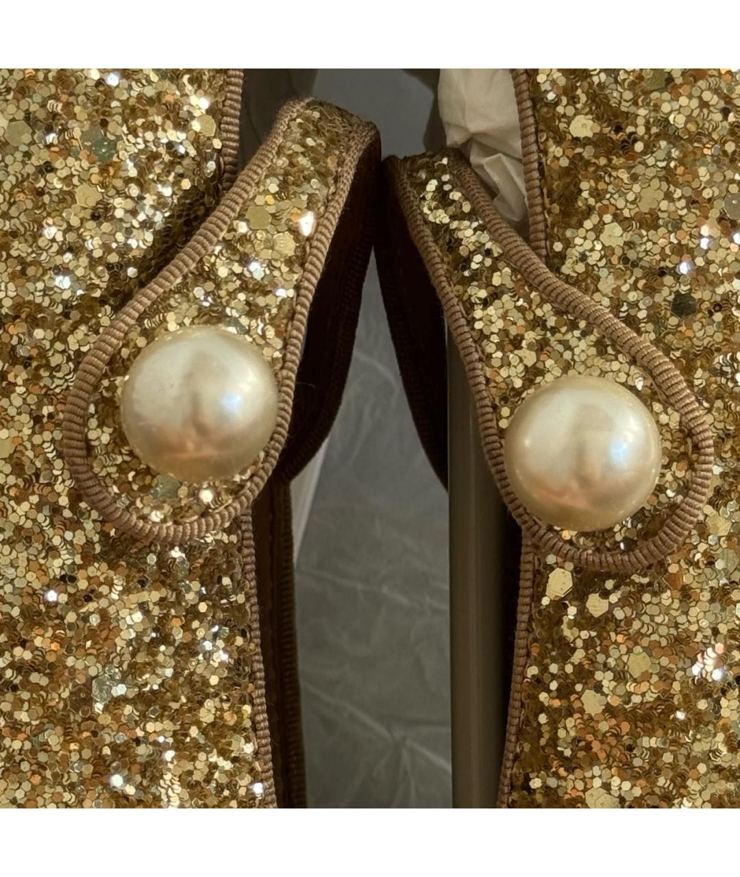 Age Of Innocence Золотые балетки, фото 7