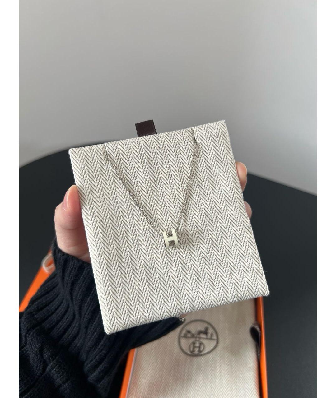 HERMES Серебряное колье, фото 7