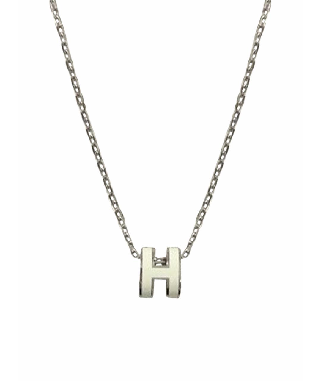 HERMES Серебряное колье, фото 1