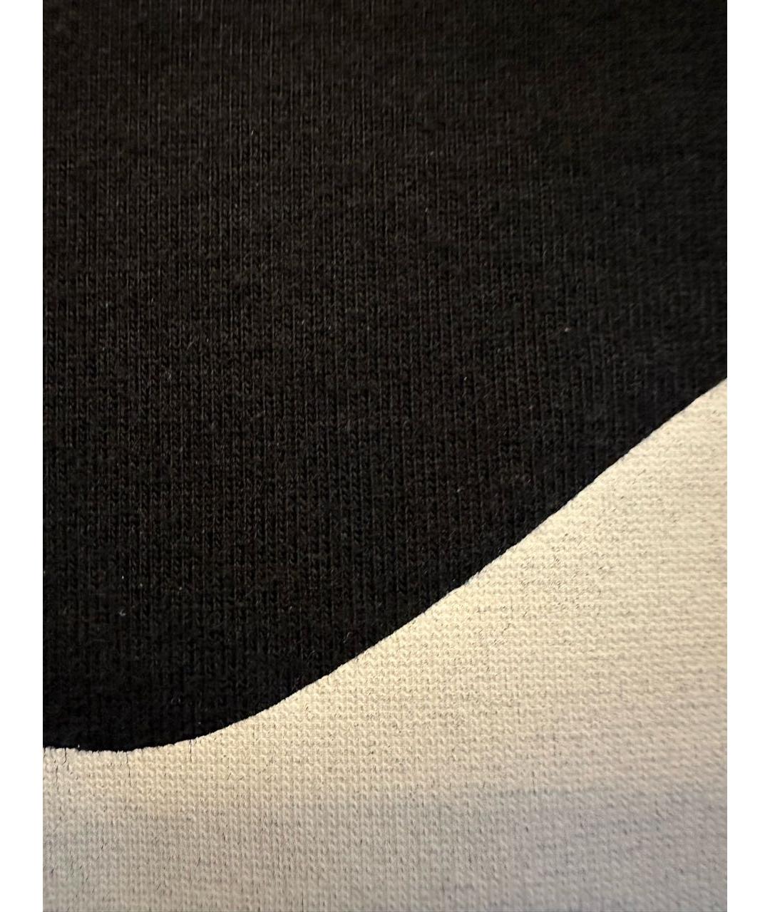 GUCCI Черная хлопковая футболка, фото 4