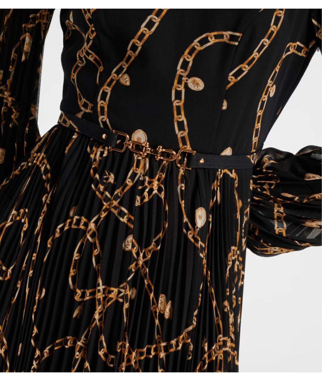 ZIMMERMANN Черное полиэстеровое вечернее платье, фото 5