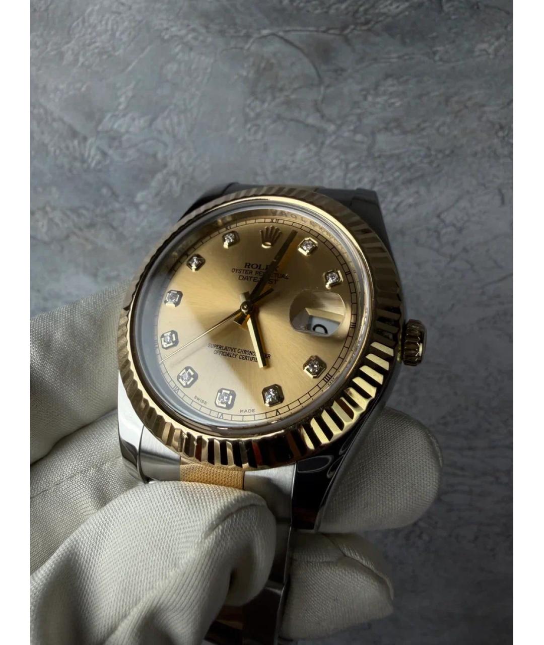 ROLEX Золотые часы из желтого золота, фото 3