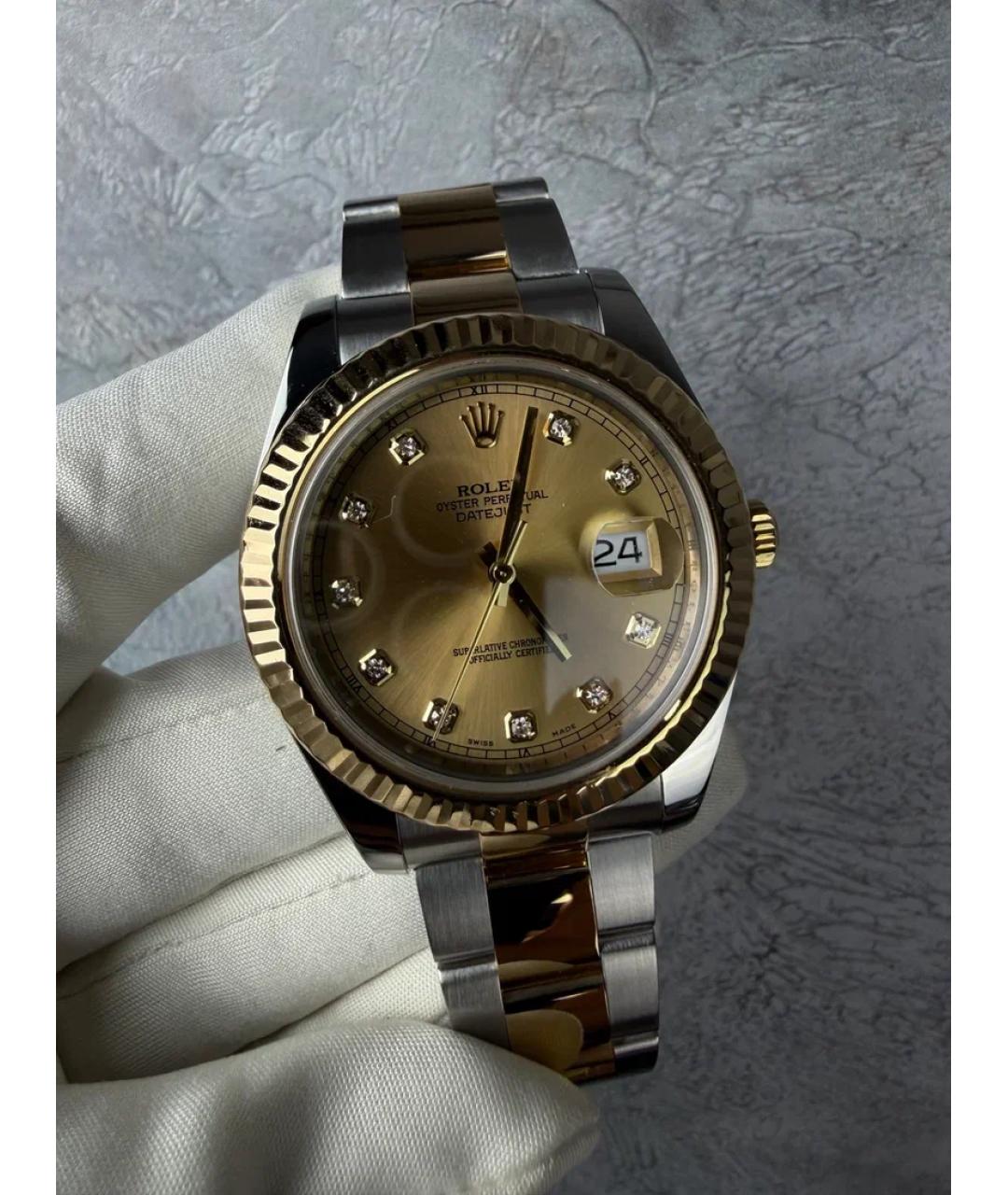 ROLEX Золотые часы из желтого золота, фото 2