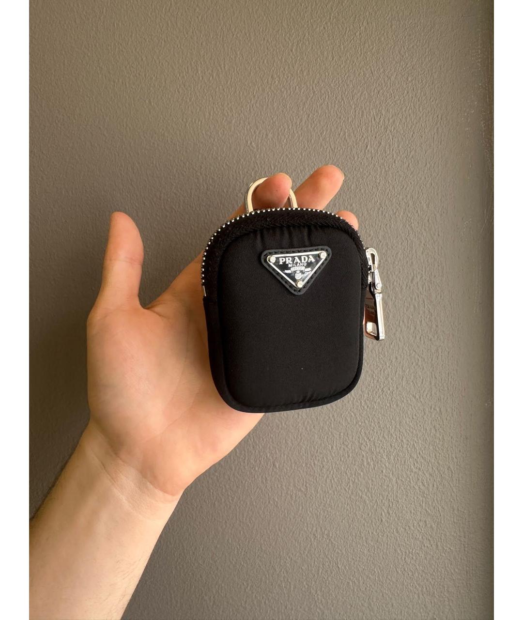 PRADA Черный брелок, фото 2
