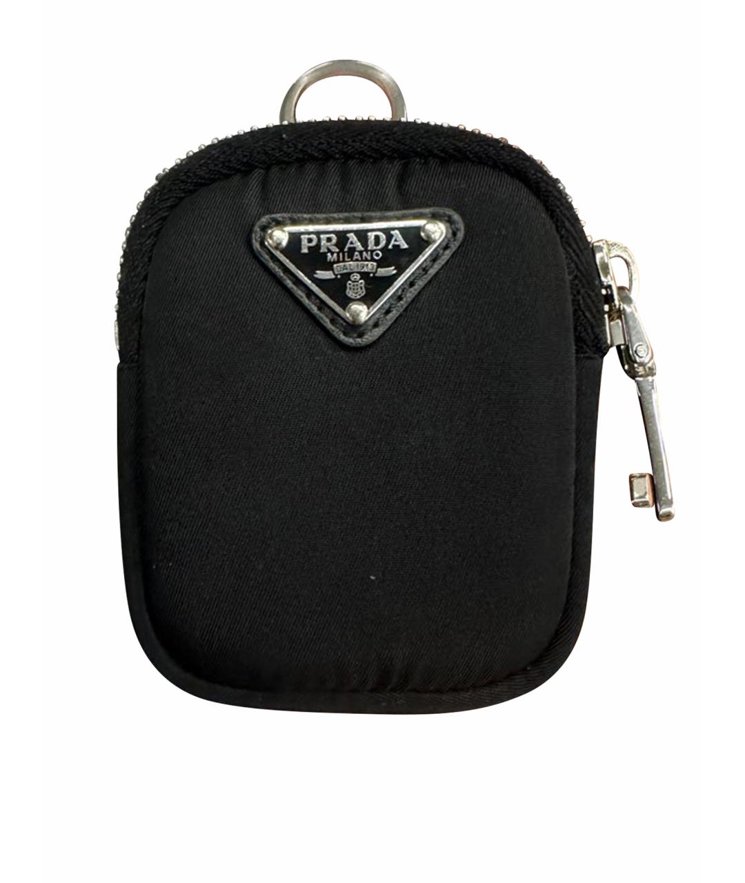 PRADA Черный брелок, фото 1