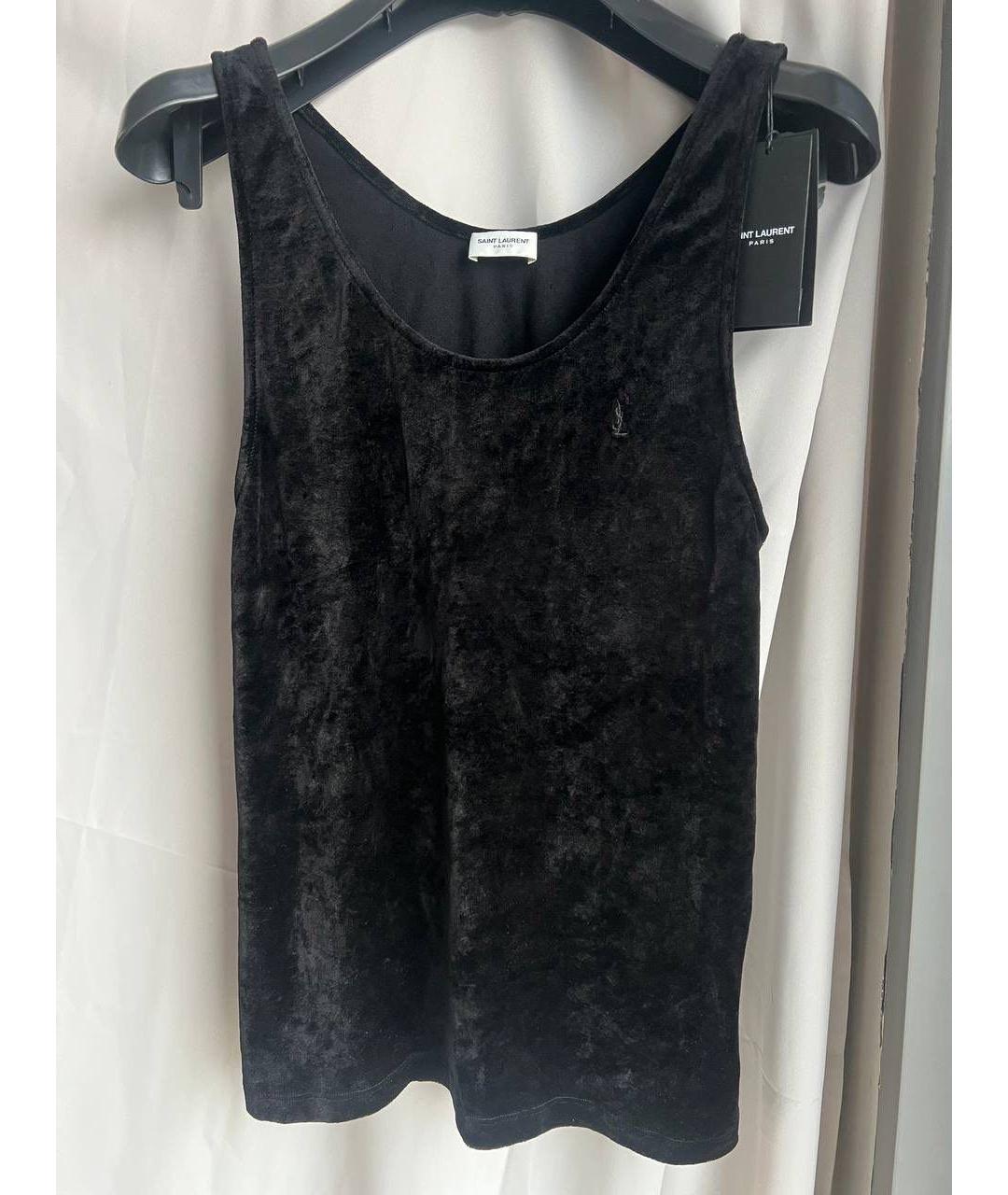 SAINT LAURENT Черная футболка, фото 4