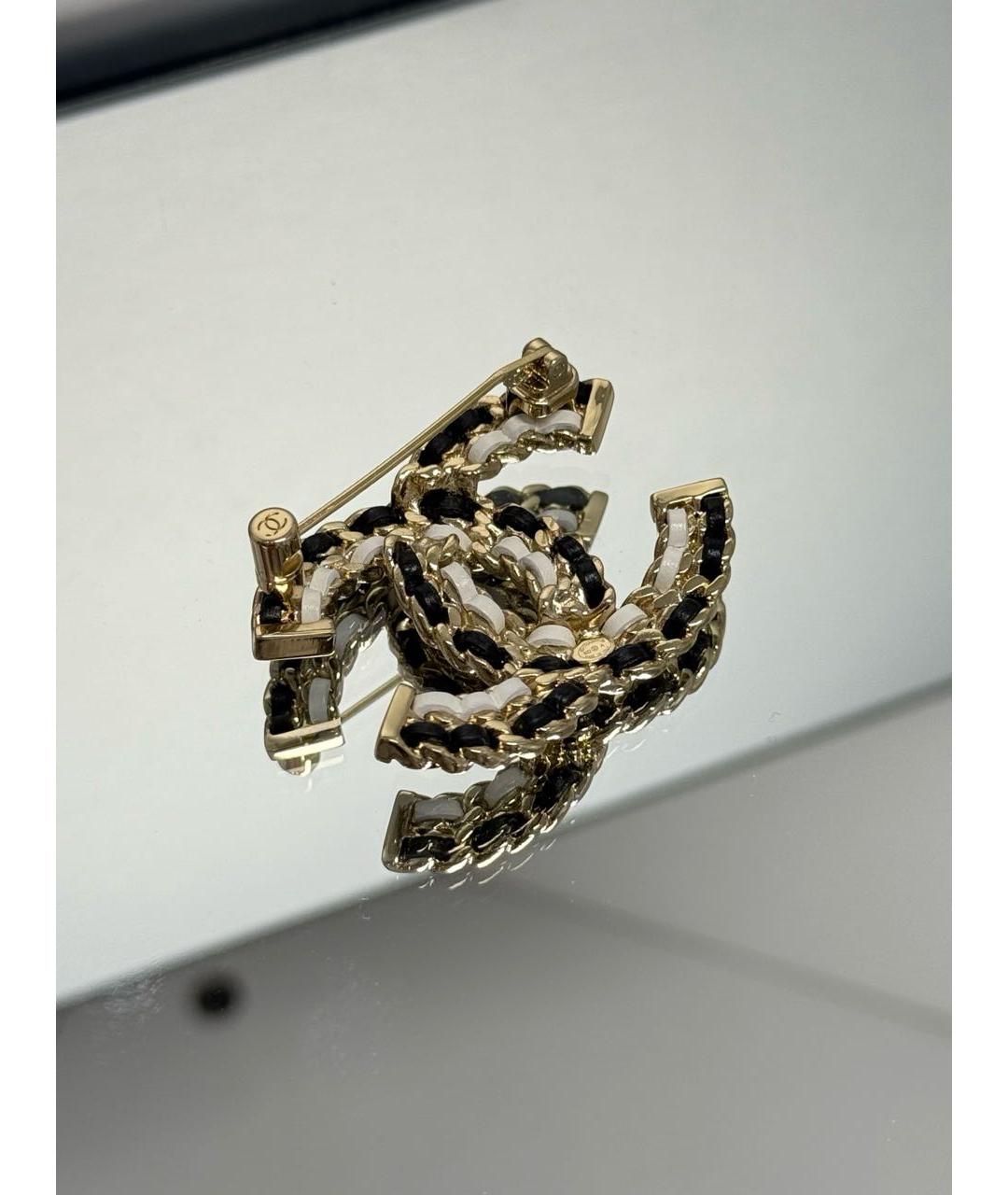 CHANEL Золотая булавка / брошь, фото 4