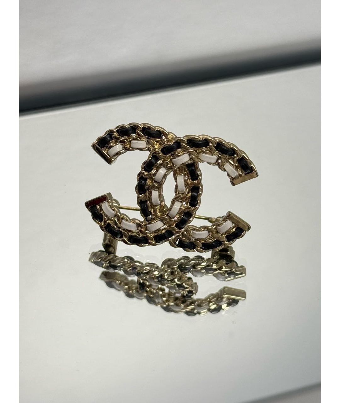 CHANEL Золотая булавка / брошь, фото 2