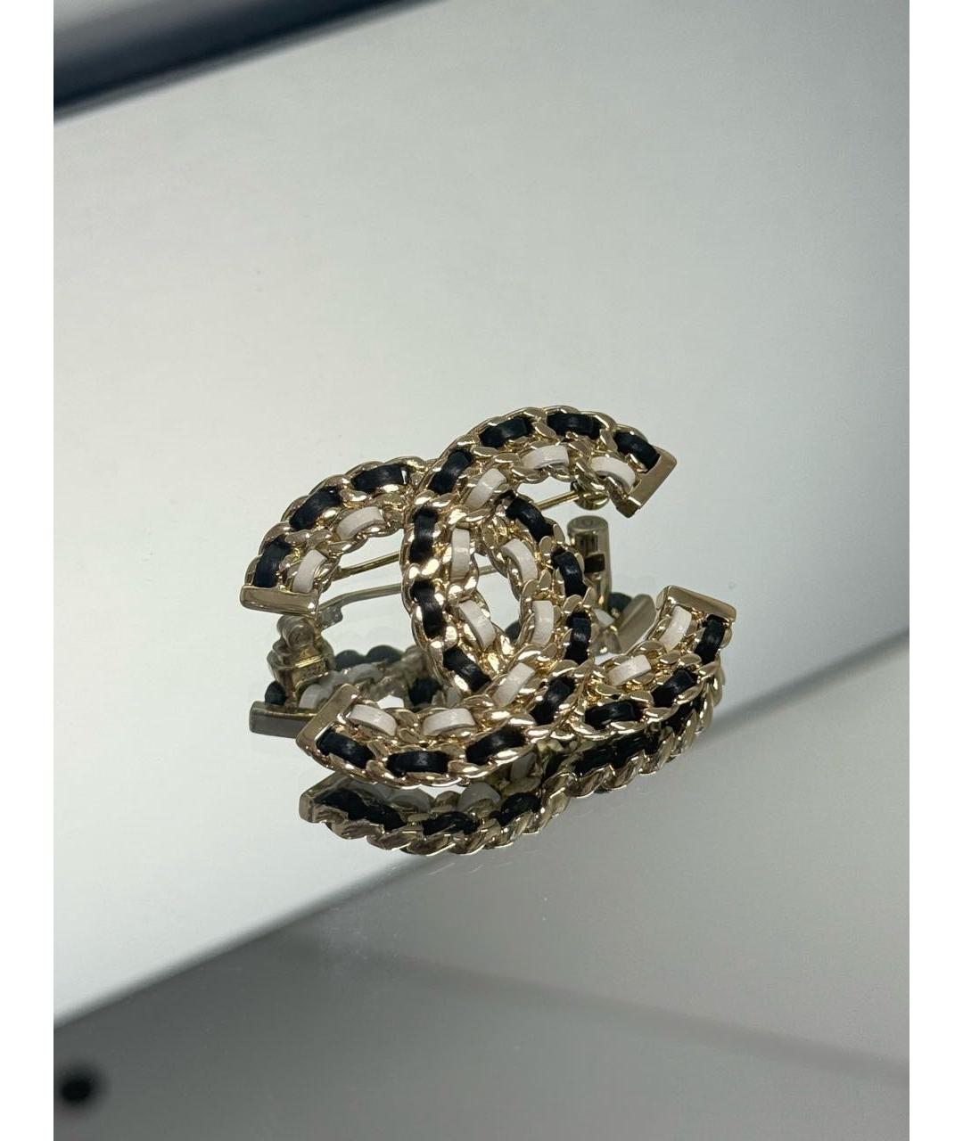 CHANEL Золотая булавка / брошь, фото 7