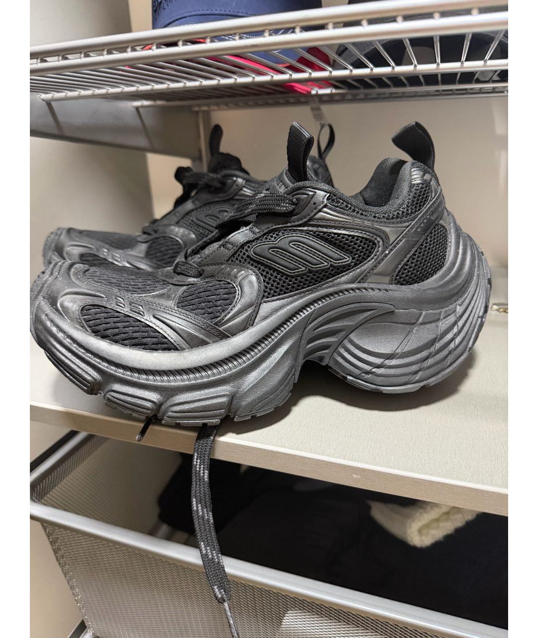 BALENCIAGA Черные кроссовки, фото 4