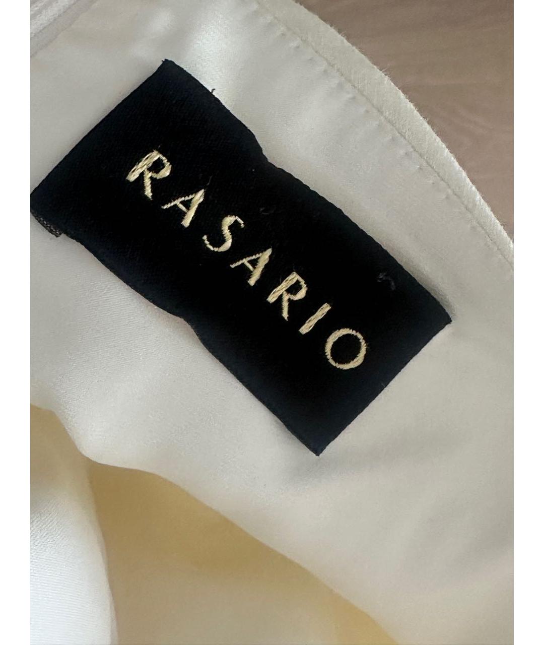 RASARIO Белое хлопковое коктейльное платье, фото 3