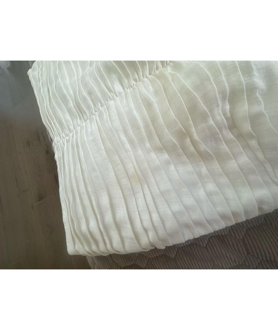 RASARIO Белое хлопковое коктейльное платье, фото 5